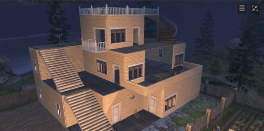 明日之后5级庄园设计图分享