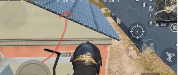 和平精英中上炮楼房顶的技巧攻略