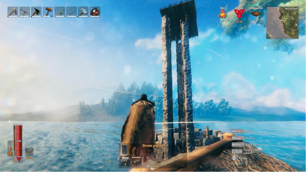 Valheim英灵神殿怎么突破建筑高度 英灵神殿突破建筑高度方法