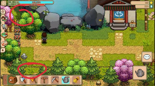 《奶牛镇的小时光》采集水仙花任务分享