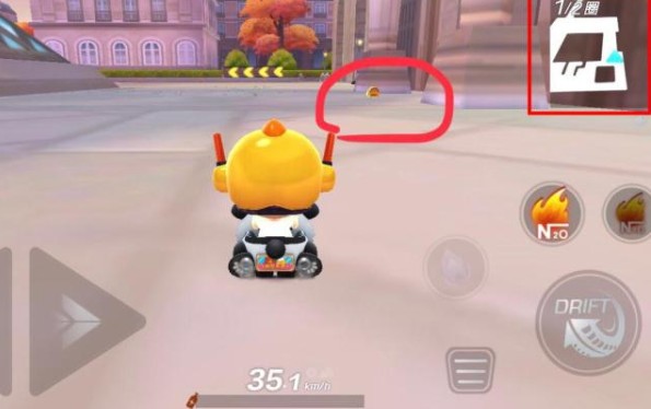 跑跑卡丁车手游中宝藏的具体位置介绍