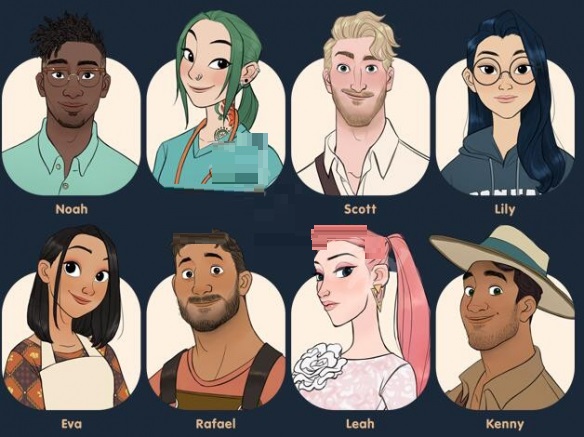 说说珊瑚岛可攻略人物有哪些。 