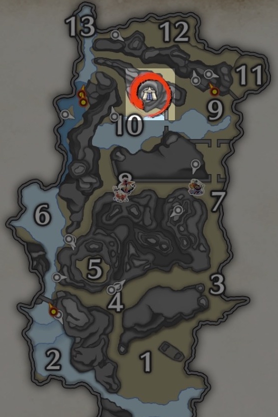 怪物猎人崛起营地位置汇总 怪物猎人崛起各地图营地位置图