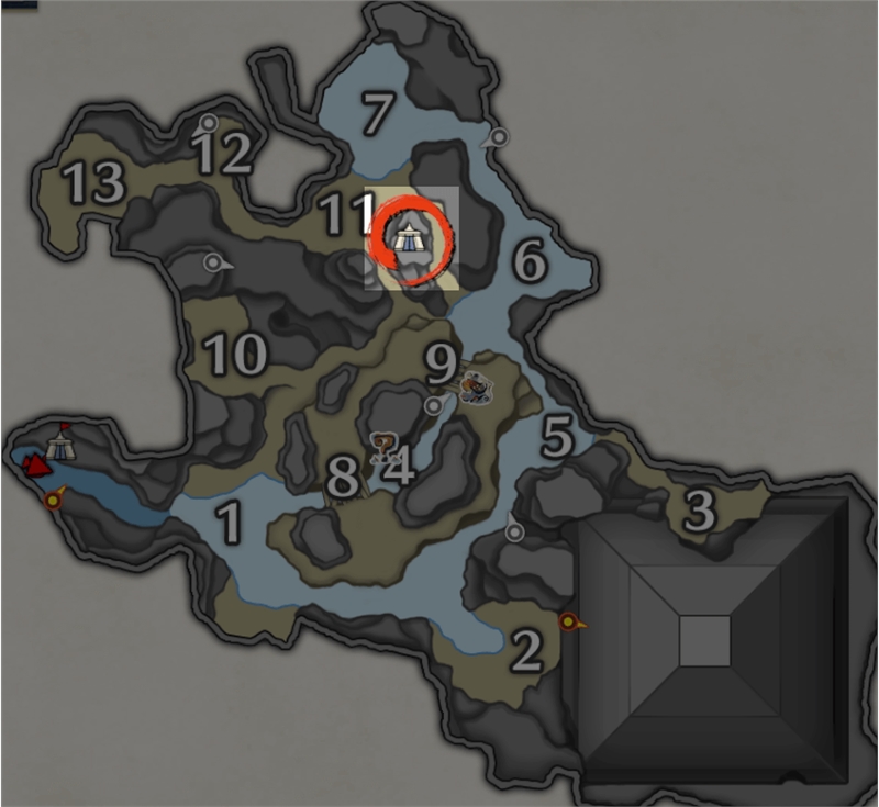 怪物猎人崛起营地位置汇总 怪物猎人崛起各地图营地位置图