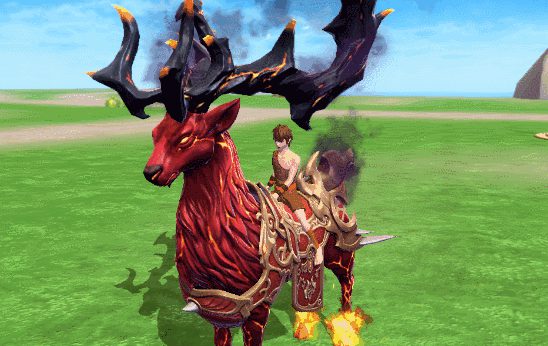 创造与魔法熔岩鹿进化雾影鹿方法分享