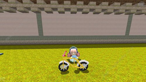 《迷你世界》微缩自行车做法分享