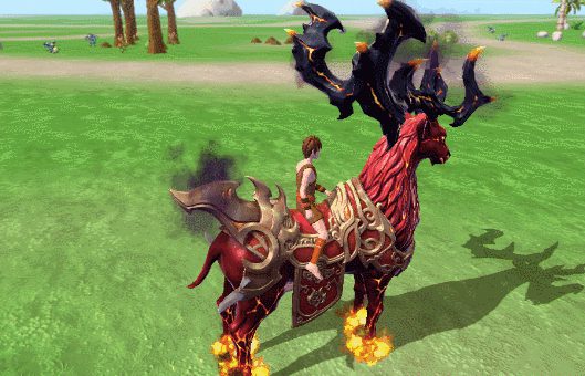 创造与魔法熔岩鹿进化雾影鹿方法分享