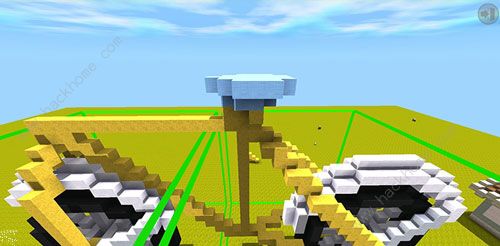 《迷你世界》微缩自行车做法分享