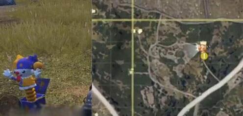 《绝地求生刺激战场》小丑玩偶刷新位置的详情介绍