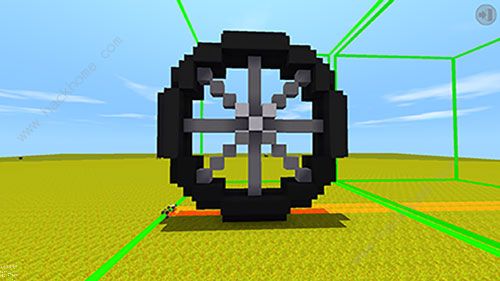 《迷你世界》微缩自行车做法分享