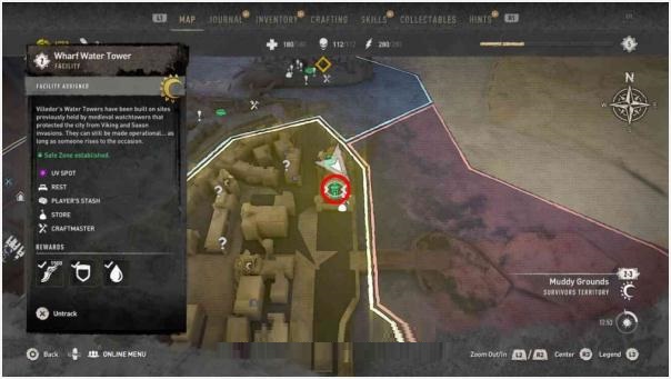 消逝的光芒2水塔及发电站设施在哪里？消逝的光芒2水塔及发电站设施位置介绍