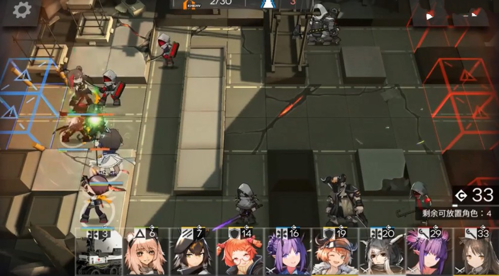 《明日方舟》4-8平民的通关技巧分享