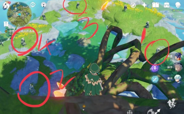 原神无妄坡石像点亮顺序是什么?原神无妄坡四个石像点亮攻略