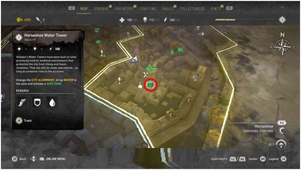 消逝的光芒2水塔及发电站设施在哪里？消逝的光芒2水塔及发电站设施位置介绍