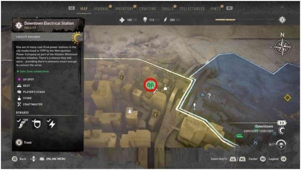 消逝的光芒2水塔及发电站设施在哪里？消逝的光芒2水塔及发电站设施位置介绍