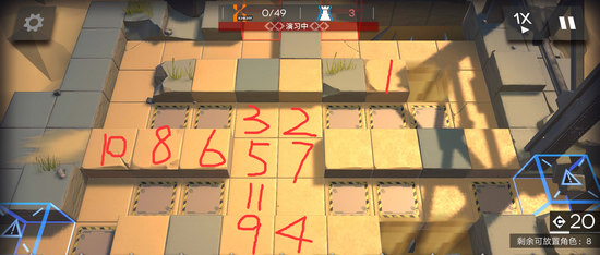 明日方舟SK-5要塞清剿打法路线解析