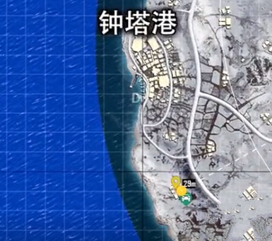 刺激战场雪地八个信号枪位置分享