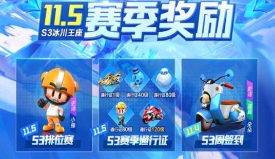 跑跑卡丁车手游s3通行证1级得疾风解析