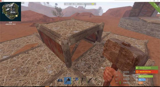 rust腐蚀双层防炸地基怎么建 伪分离和双层防炸地基教学