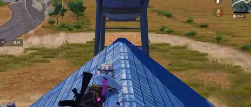 和平精英水塔攀爬的技巧分享