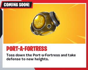 堡垒之夜手机版更新移动城堡道具前瞻详解