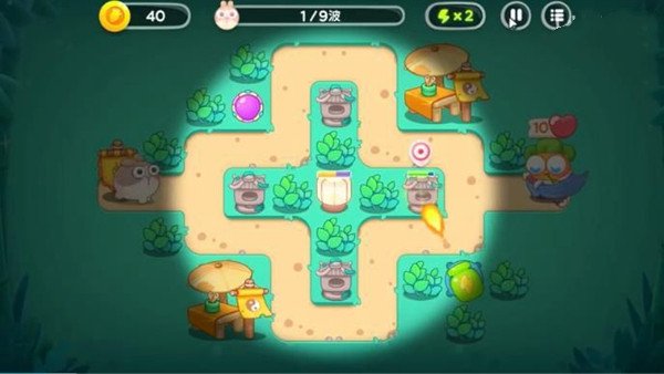 教你保卫萝卜4卧兔藏龙第38关怎么过。 