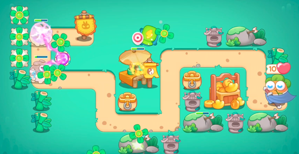 保卫萝卜4卧兔藏龙第36关怎么通关？保卫萝卜4卧兔藏龙第36关攻略