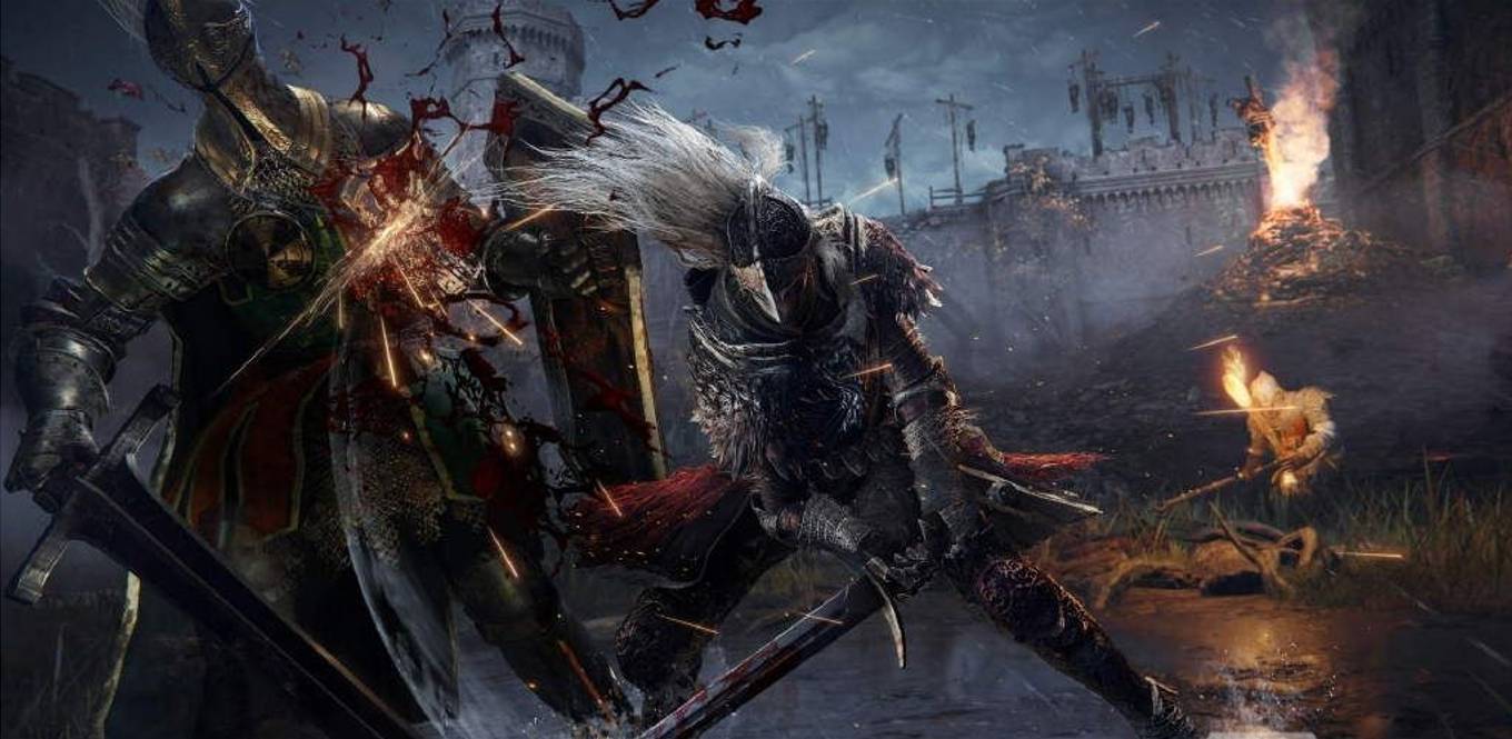 分享艾尔登法环怎么开门。 