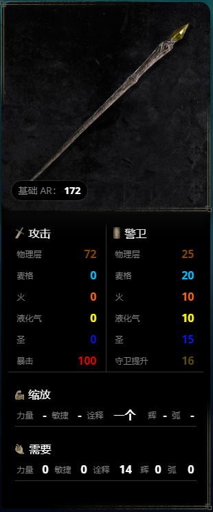 艾尔登法环有哪些武器？艾尔登法环武器大全