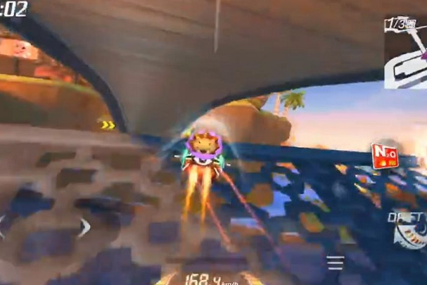 跑跑卡丁车手游火山跑法技巧分享