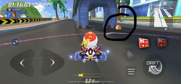 跑跑卡丁车在火车铁轨附近搜索宝藏技巧分享