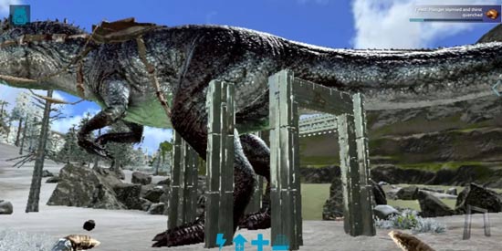 方舟生存进化手机版南方巨兽龙抓捕详解