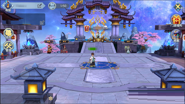 今天分享《蜀山正传》门派系统的简单游戏方法。 