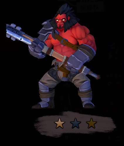 刀塔霸业里斧王的棋子强度和技能属性方法分享