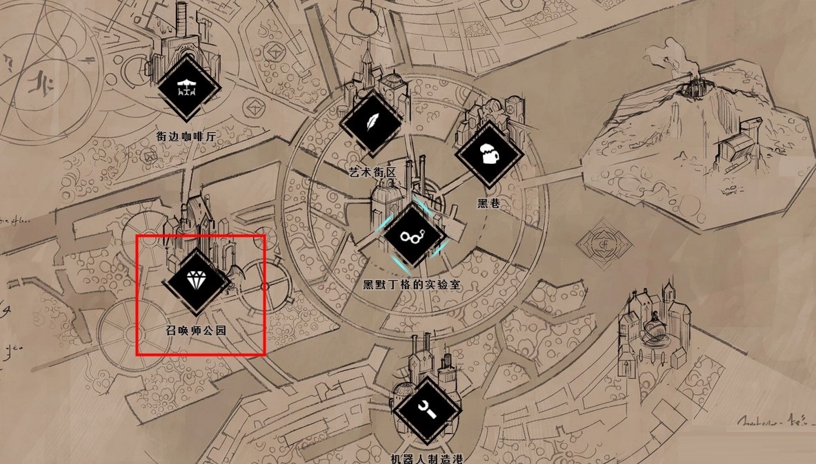 英雄联盟召唤师公园在哪里？英雄联盟召唤师公园位置介绍