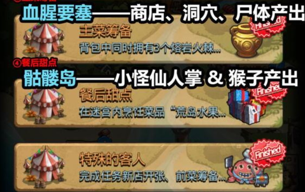 不思议迷宫来自料理王的委托任务全攻略