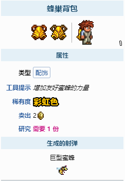 泰拉瑞亚如何获得蜂巢背包？泰拉瑞亚蜂巢背包获得方法