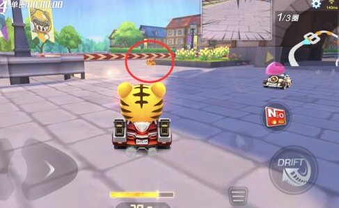 跑跑卡丁车在手指状赛道搜寻宝藏攻略