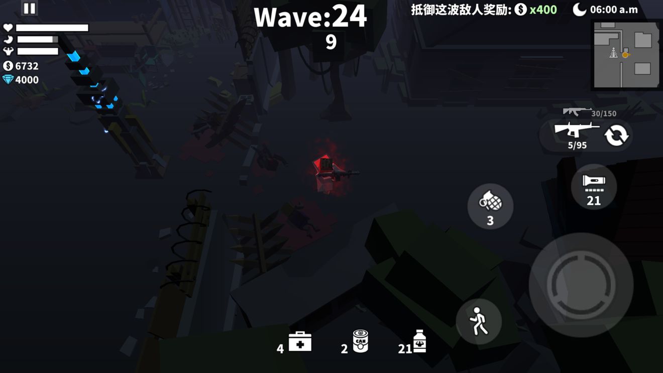 《枪手丧尸幸存者》防御模式的通关技巧分享