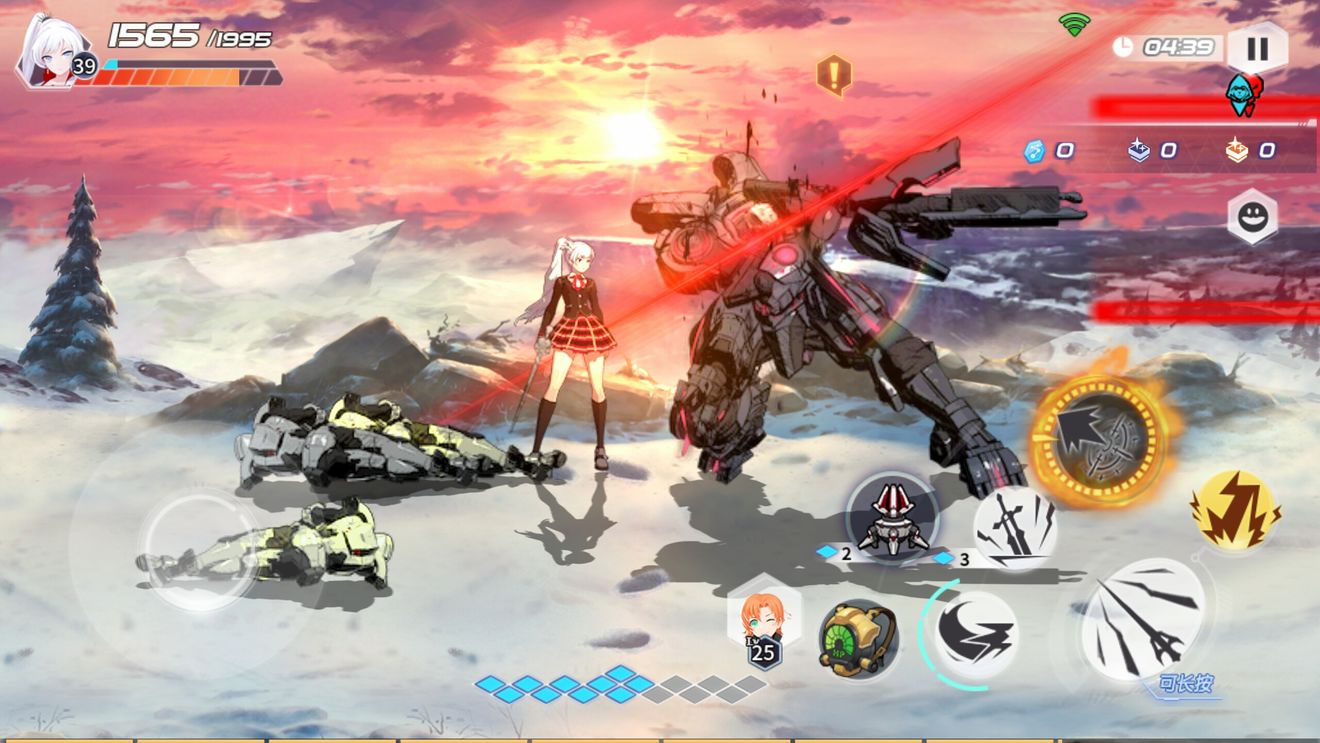 瑰雪黑阳rwby机器人打boss技巧攻略