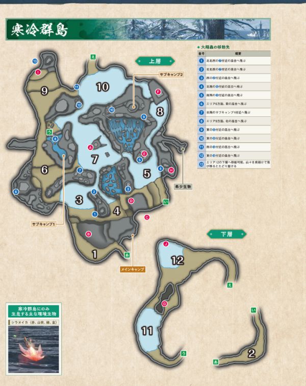 怪物猎人崛起全副营地位置一览 怪物猎人崛起全地图副营地位置汇总