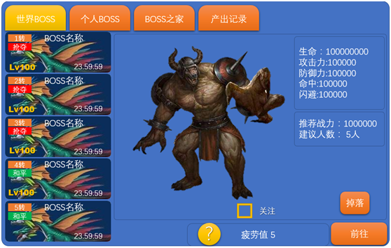 《青丘奇缘》BOSS设计系统详解