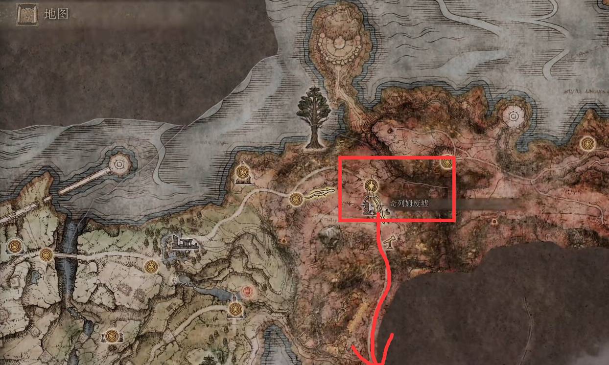 艾尔登法环盖利德地图碎片在哪里?艾尔登法环盖利德地图碎片位置介绍