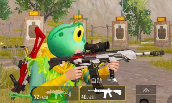 和平精英M416星际漫游实装效果一览