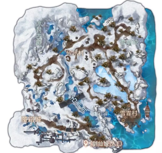 完美世界雪地地图刺骨之地上线与场景攻略