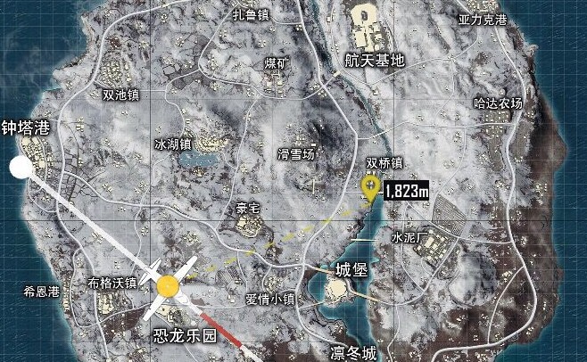 《刺激战场》极寒模式双桥镇的打法分享