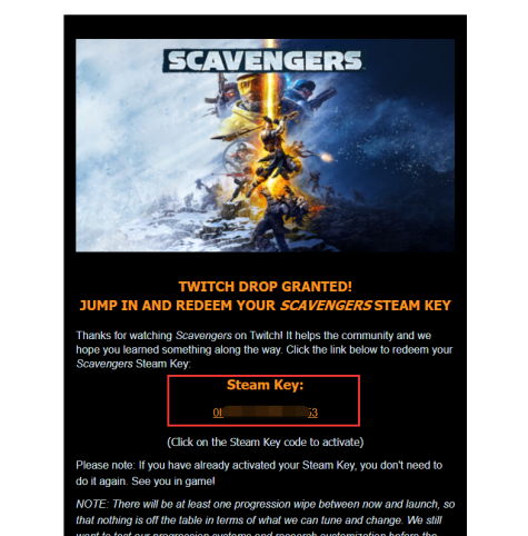 拾荒者Epic激活码怎么获取 拾荒者怎么看直播获得激活码