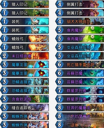 炉石传说砰砰计划黑科技群星猎卡组分享