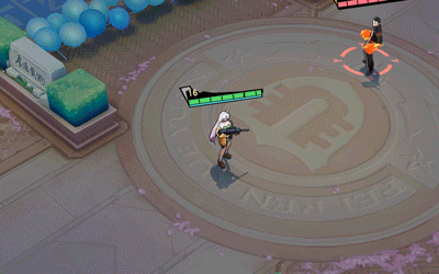 《非人学园》黑白无常荒野行动时装技能讲解