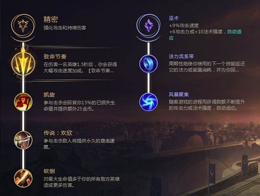 LOL8.19沙皇符文分享